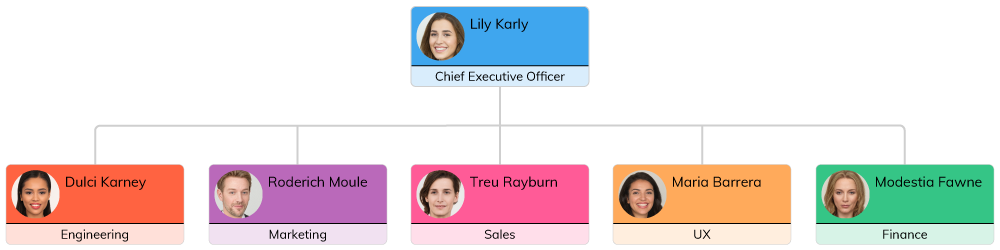 Typical startup's initial span of control 